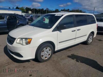 2012 Dodge RAM VAN, white — VIN 2C4RDGAG4CR206741, Copart