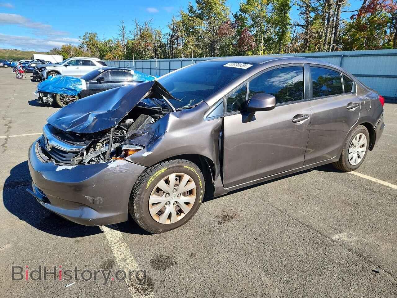 Фотография 2HGFB2F59CH584516 - HONDA CIVIC 2012