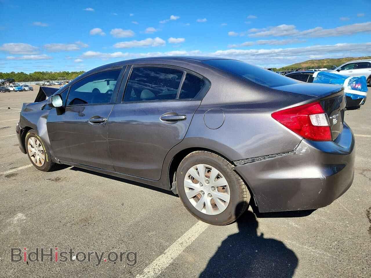 2012 HONDA CIVIC - VIN: 2HGFB2F59CH584516 - Фото 2