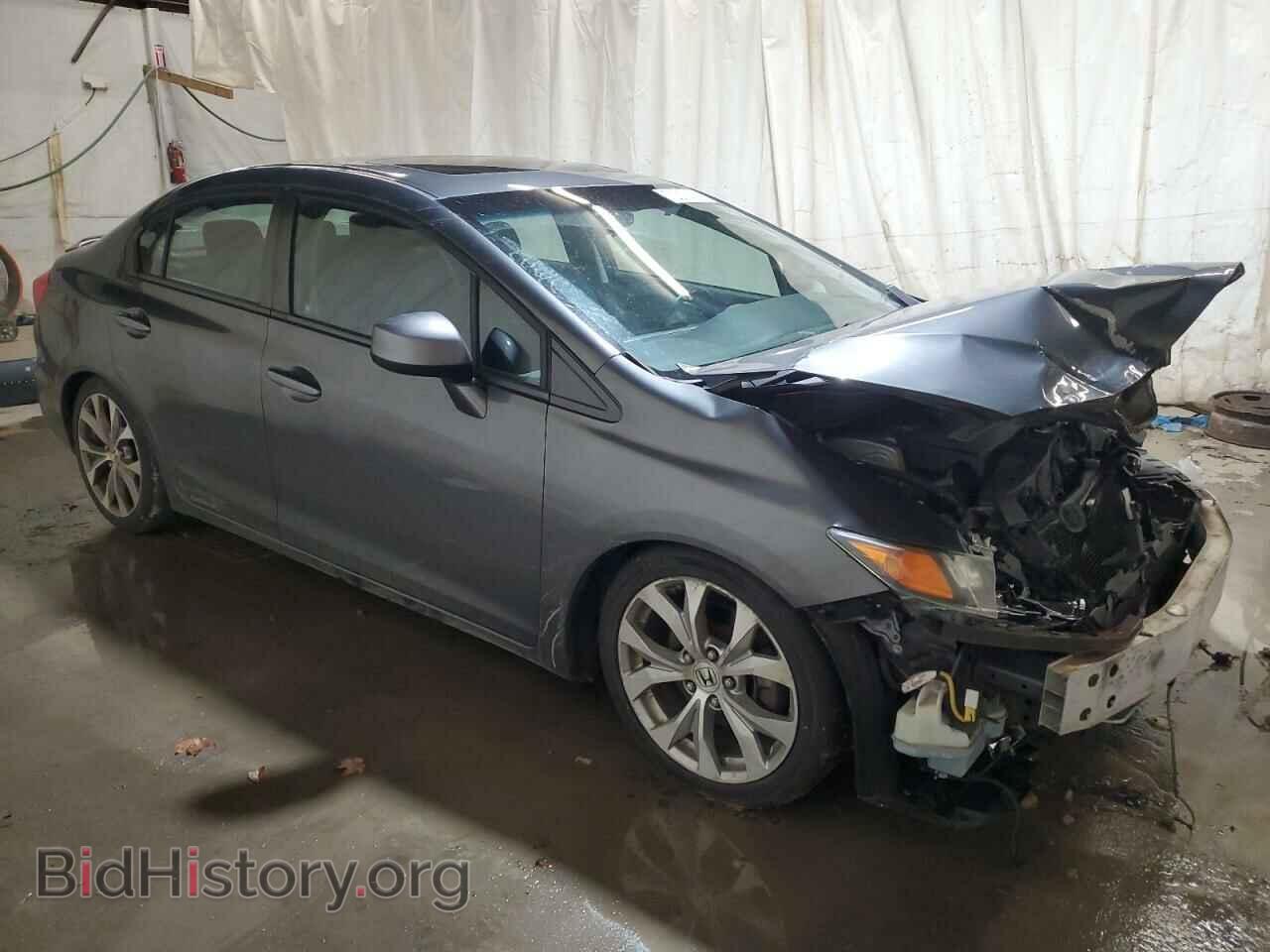 2012 HONDA CIVIC - VIN: 2HGFB6E59CH700502 - Фото 4