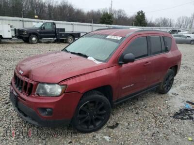 2012 Jeep COMPASS Compass LA, темно-бордовый — VIN 1C4NJCEB2CD696453, Copart