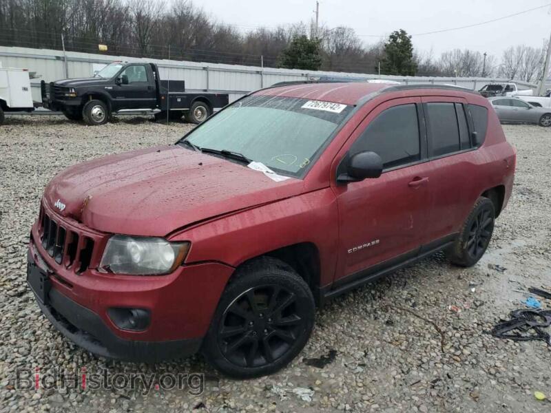 2012 Jeep COMPASS Compass LA (VIN 1C4NJCEB2CD696453) — photo 1 of 13, Copart, damage: front end
