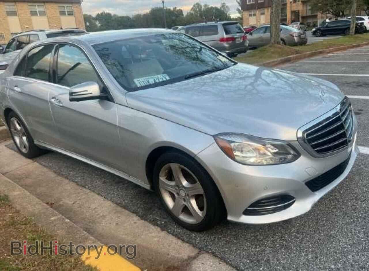 Photo WDDHF8JB3EA932667 - MERCEDES-BENZ E-CLASS 2014