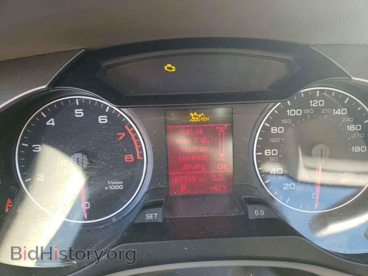 2010 AUDI A4 - VIN: WAUBFAFL7AN035893 - Фото 9