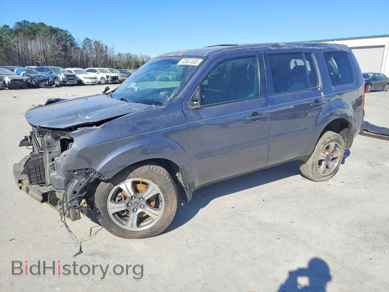 Фотография 5FNYF3H33FB034591 - HONDA PILOT 2015