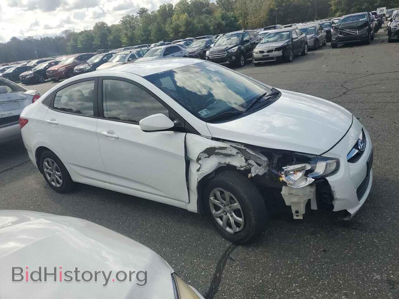 2013 HYUNDAI ACCENT - VIN: KMHCT4AE7DU352119 - Фото 4