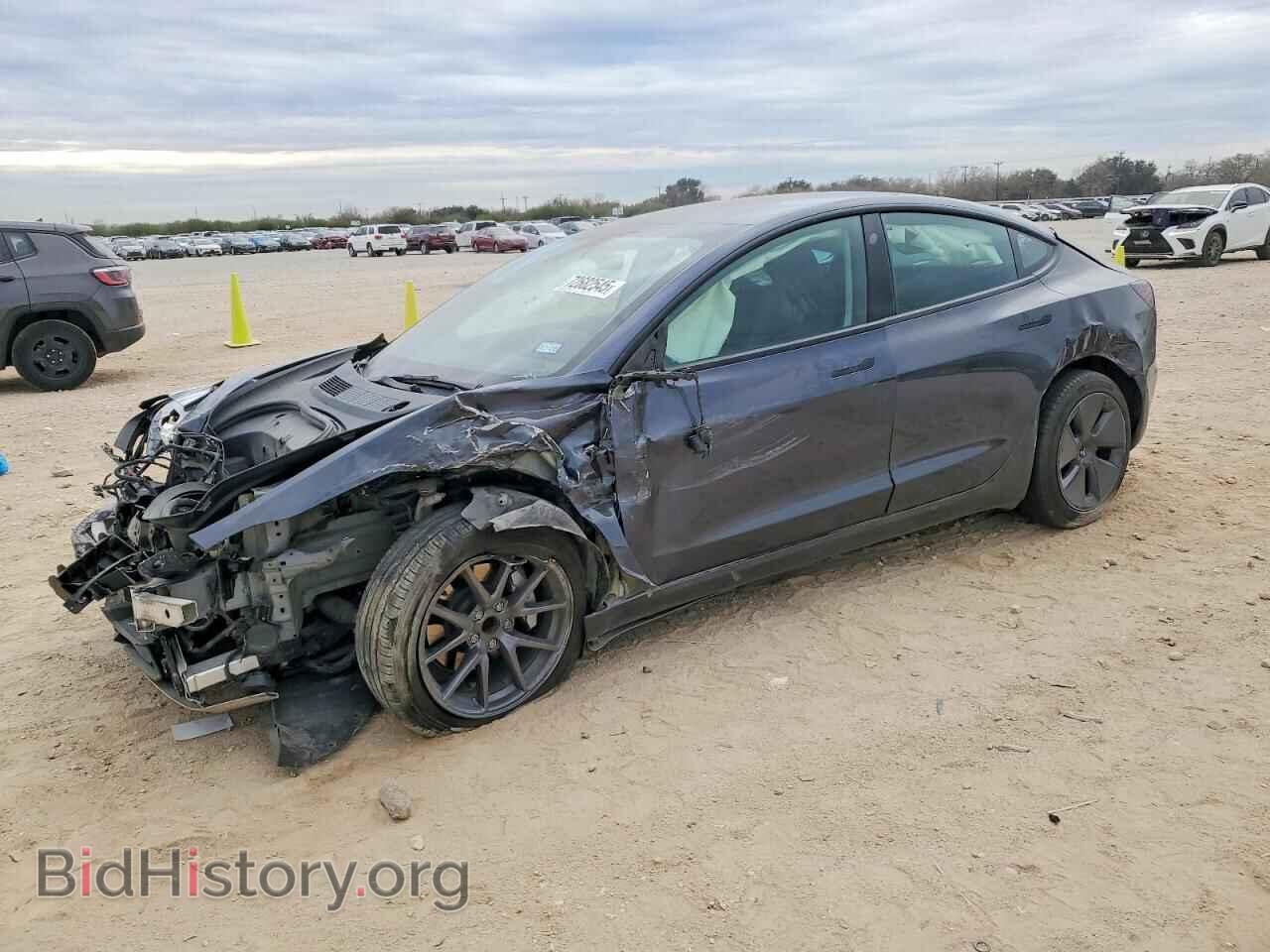 Photo 5YJ3E1EA2NF212347 - TESLA MODEL 3 2022