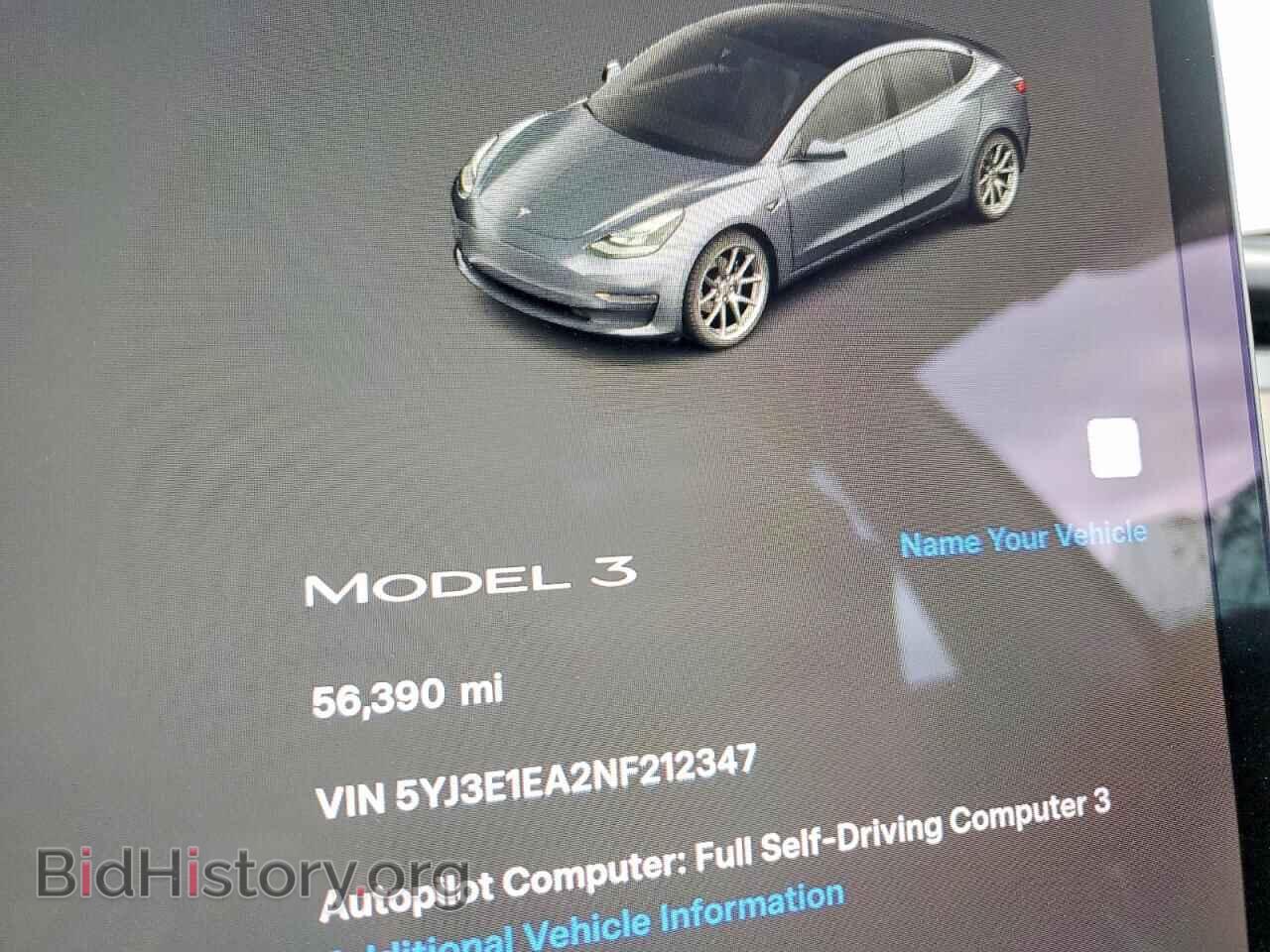 2022 TESLA MODEL 3 - VIN: 5YJ3E1EA2NF212347 - Photo 9