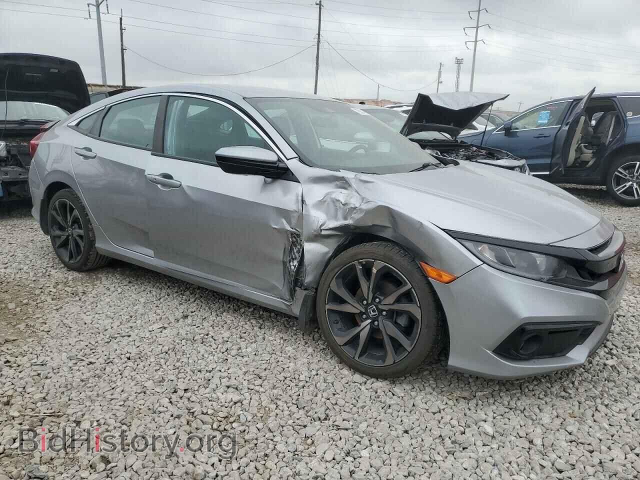 2021 HONDA CIVIC - VIN: 2HGFC2F89MH500445 - Фото 4