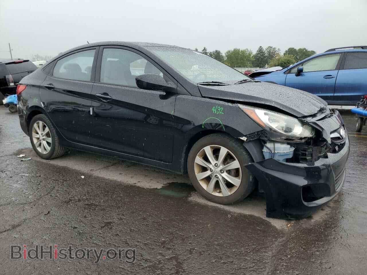2012 HYUNDAI ACCENT - VIN: KMHCU4AE0CU129254 - Фото 4