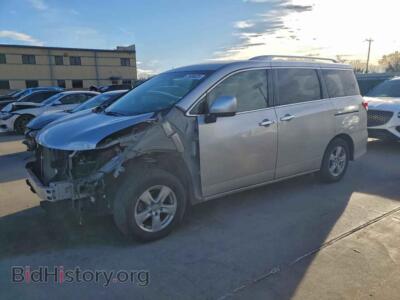 2017 Nissan QUEST S, серебристый — VIN JN8AE2KPXH9168932, Copart