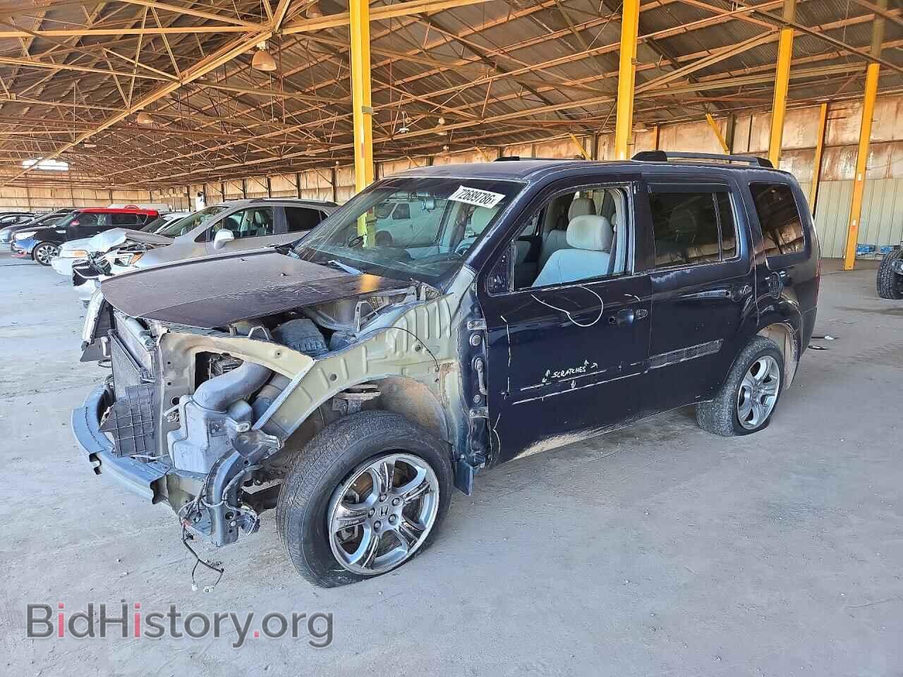Photo 5FNYF3H42CB025367 - HONDA PILOT 2012