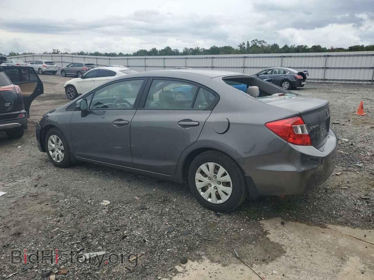 2012 HONDA CIVIC - VIN: 2HGFB2F5XCH325016 - Фото 2