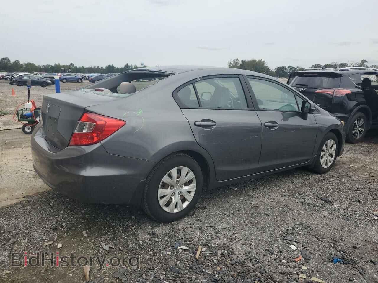 2012 HONDA CIVIC - VIN: 2HGFB2F5XCH325016 - Фото 3