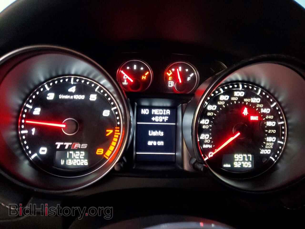 2012 AUDI TT - VIN: TRUB3AFKXC1900620 - Фото 9
