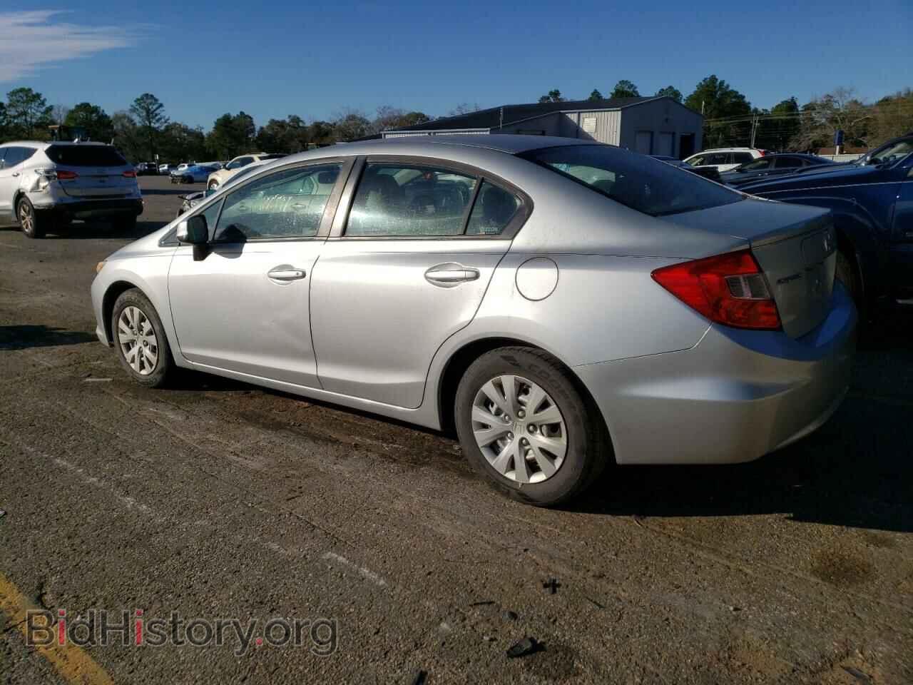 2012 HONDA CIVIC - VIN: 2HGFB2F54CH318109 - Фото 2