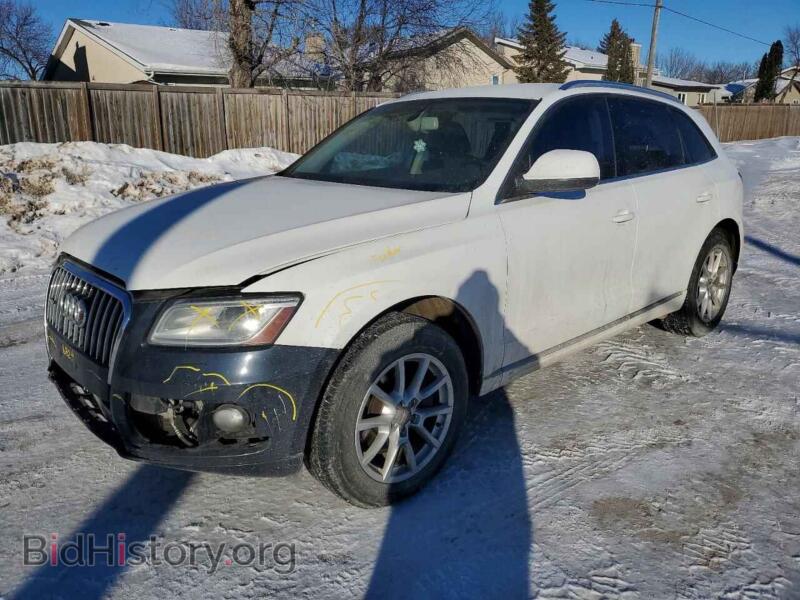 2014 Audi Q5 TDI Premium Plus (VIN WA1CMCFP4EA008735) — photo 1 of 14, Copart, damage: front end