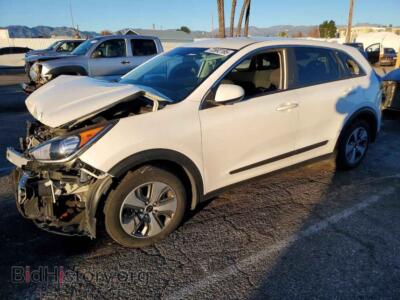 2019 Kia NIRO FE, белый — VIN KNDCB3LC0K5241075, Copart