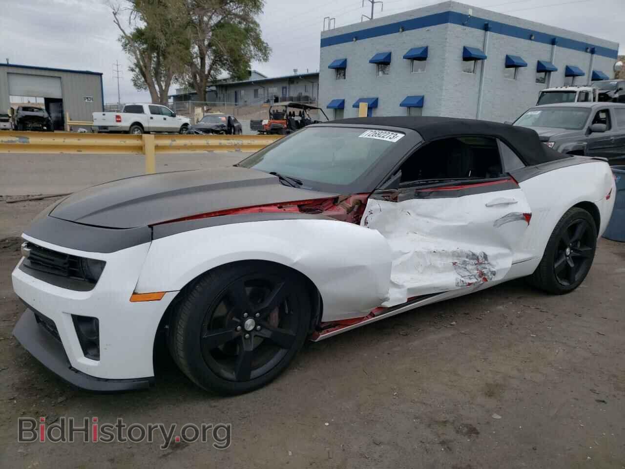 Photo 2G1FJ3DJ5B9208534 - CHEVROLET CAMARO 2011