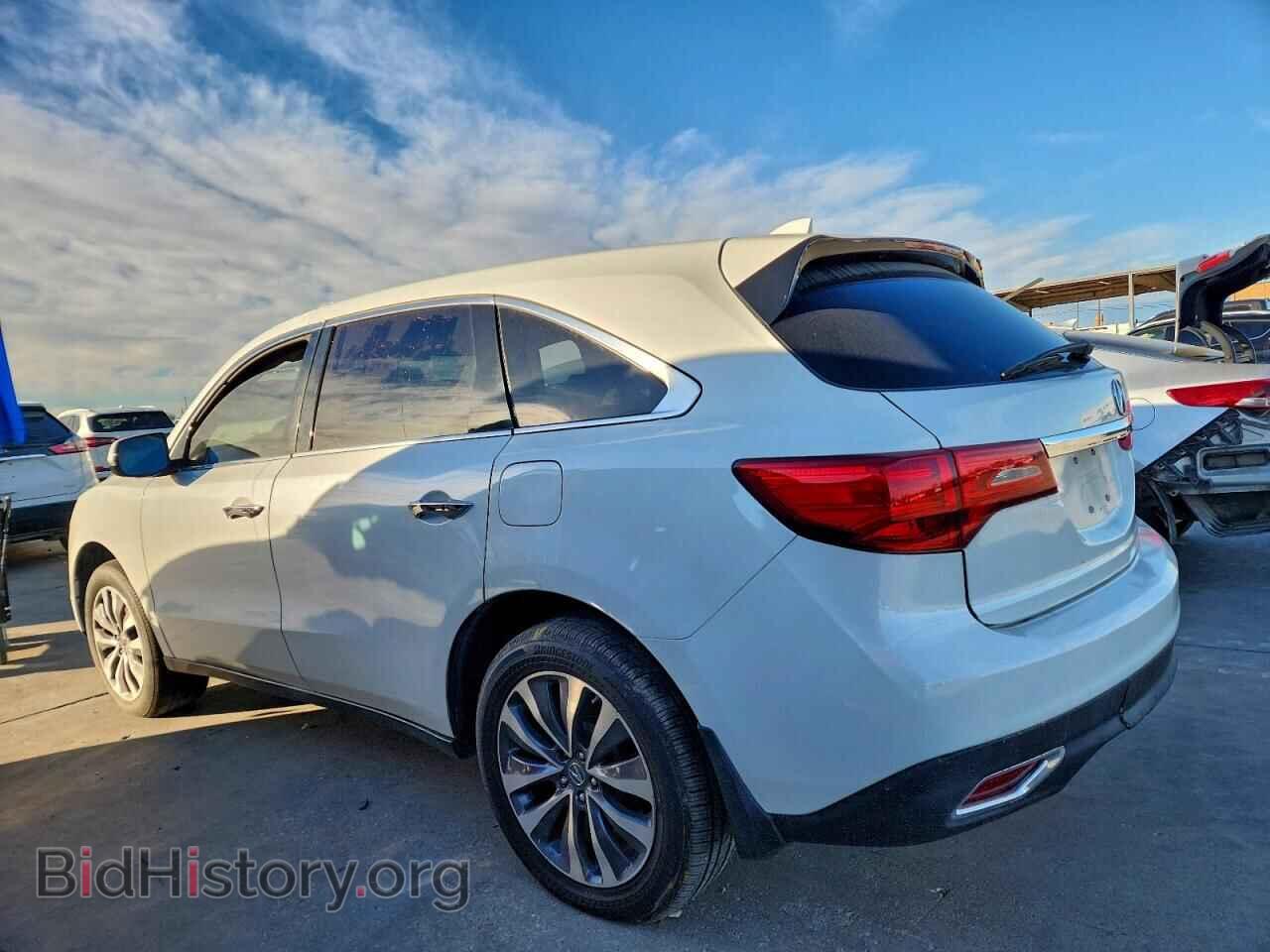 2014 ACURA MDX - VIN: 5FRYD3H4XEB016004 - Фото 2