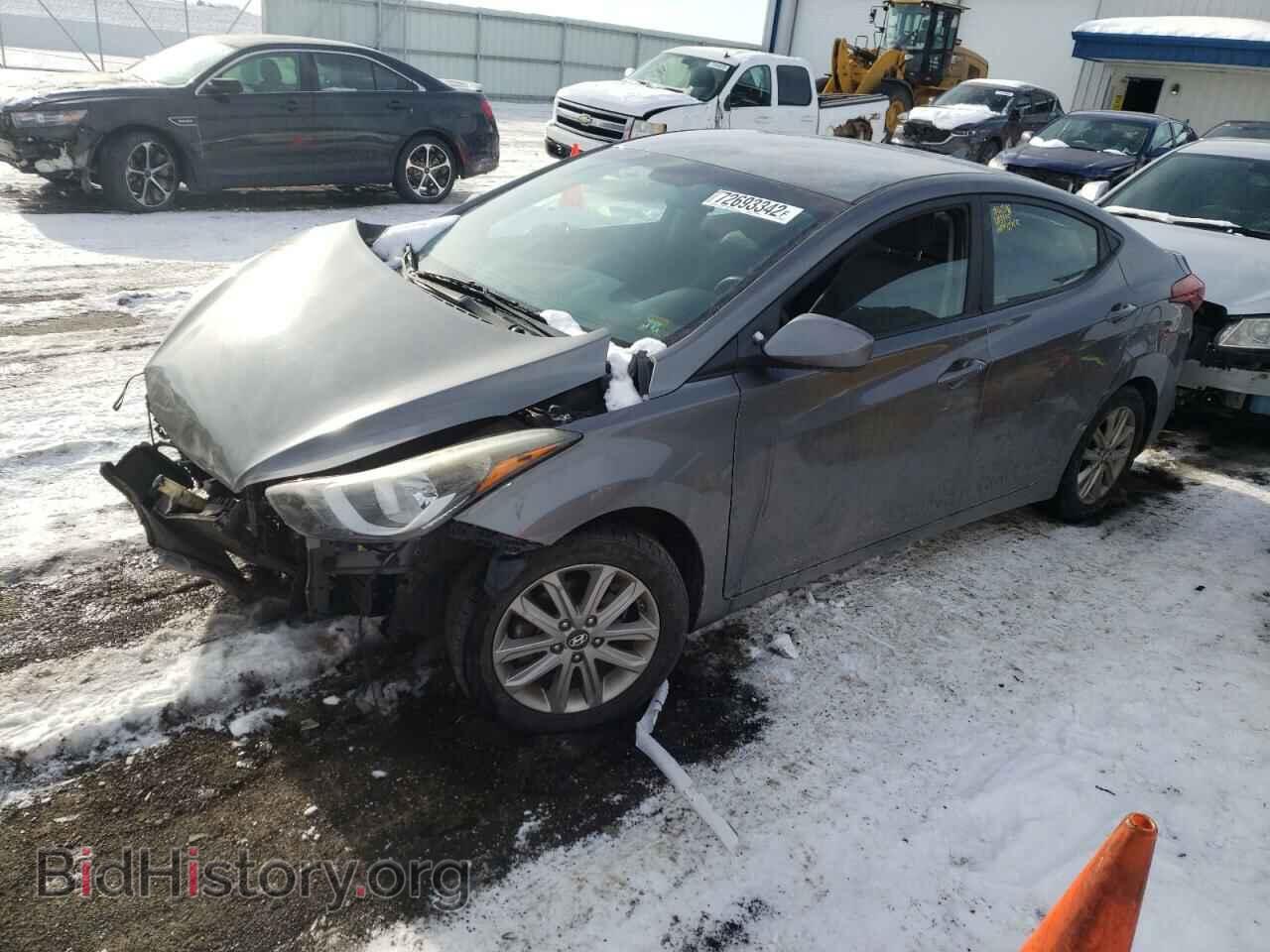 Photo 5NPDH4AE1EH473945 - HYUNDAI ELANTRA 2014