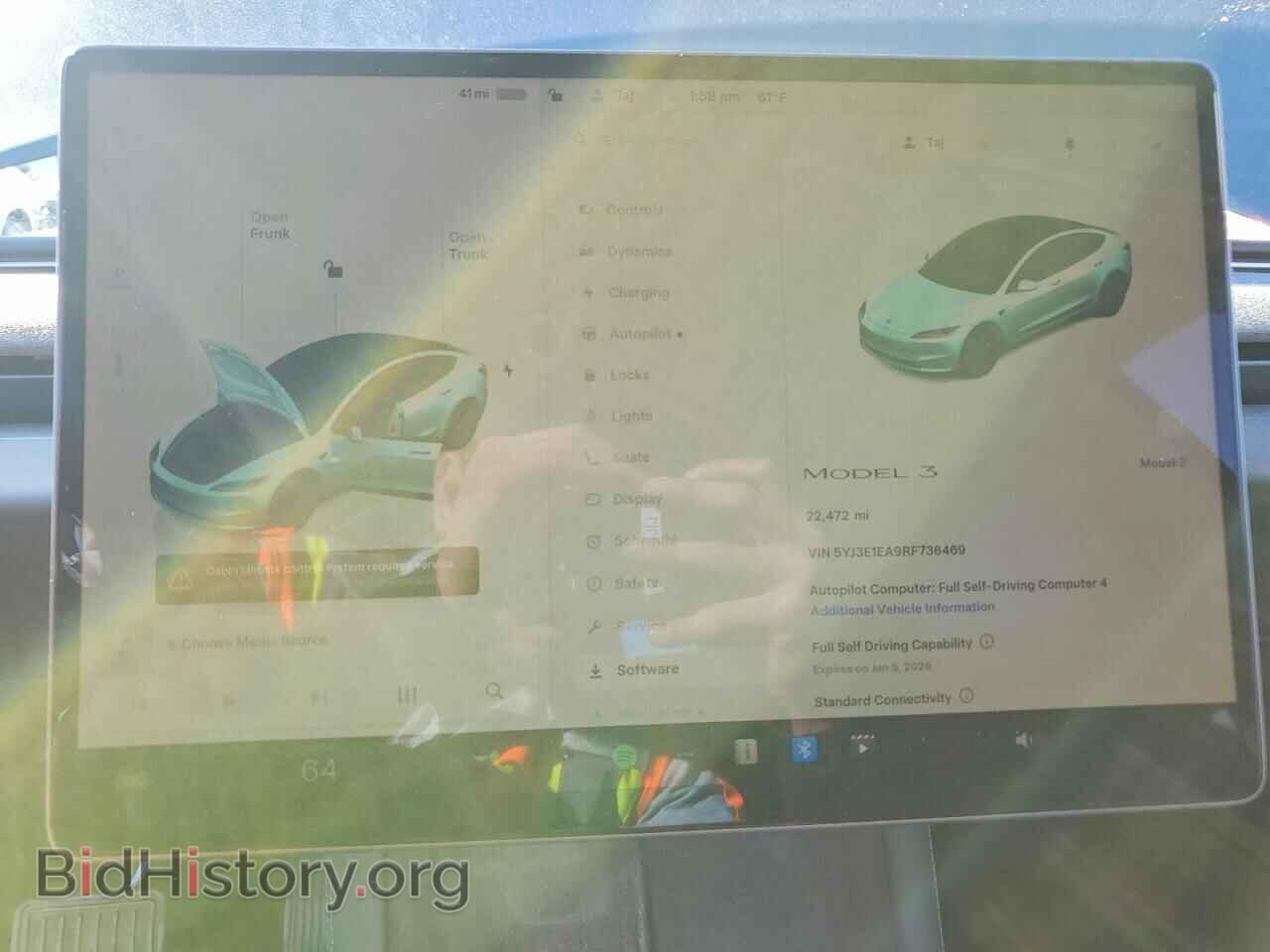 2024 TESLA MODEL 3 - VIN: 5YJ3E1EA9RF736469 - Фото 9