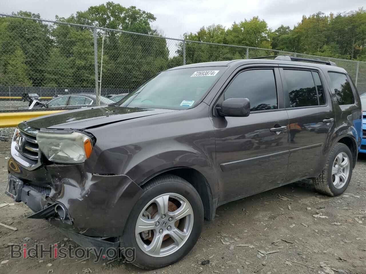 Фотография 5FNYF3H7XCB007404 - HONDA PILOT 2012