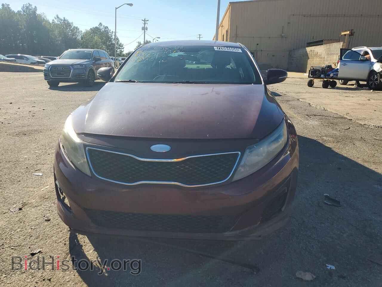 2014 Kia OPTIMA (VIN 5XXGM4A76EG287355) — фото 5 из 12