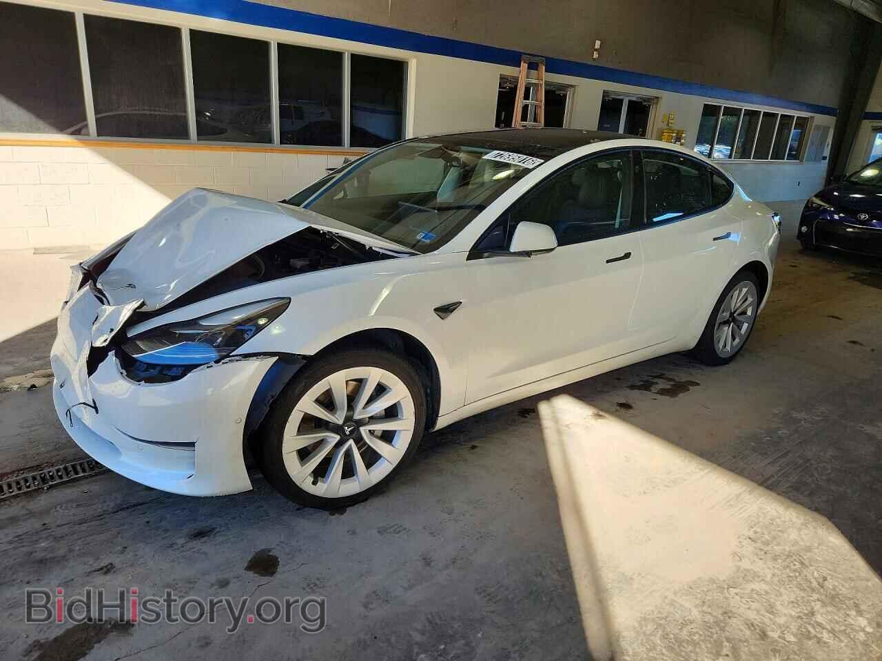 Photo 5YJ3E1EB5NF290940 - TESLA MODEL 3 2022