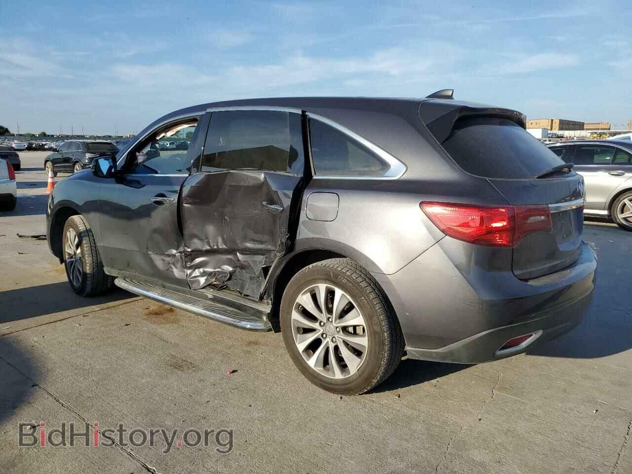 2016 ACURA MDX - VIN: 5FRYD3H41GB016346 - Фото 2