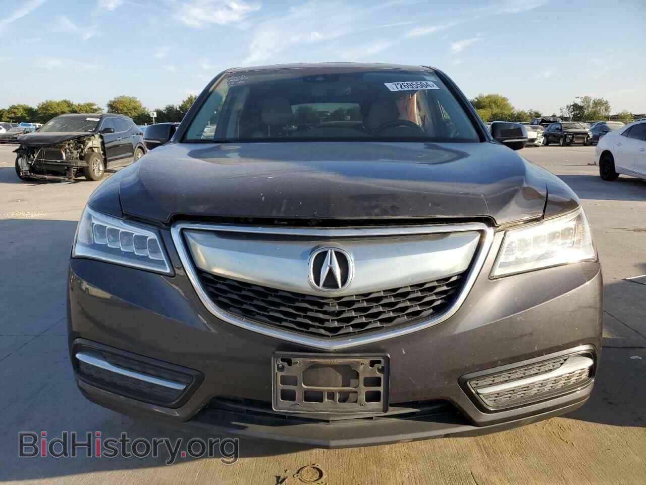 2016 ACURA MDX - VIN: 5FRYD3H41GB016346 - Фото 5