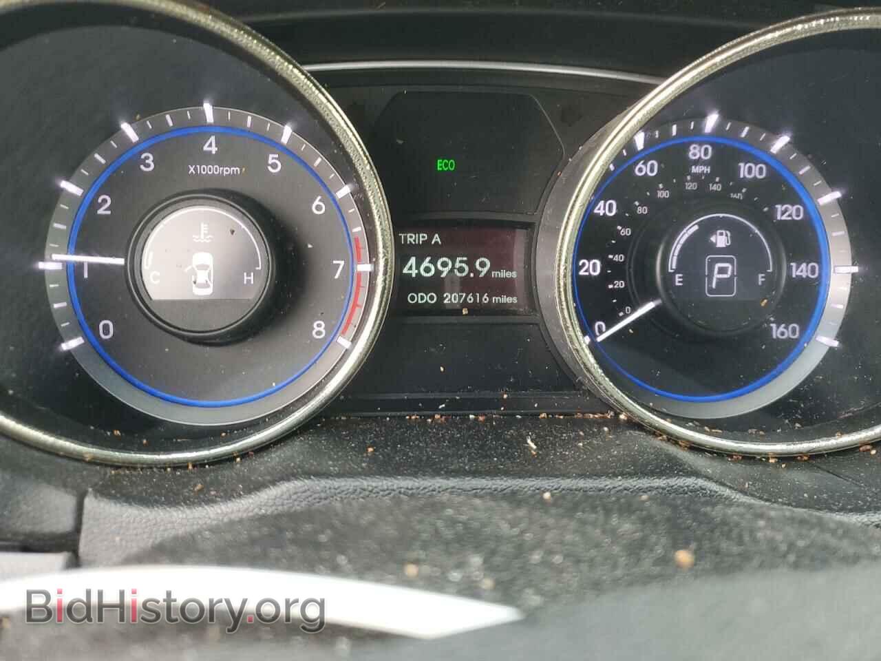 2012 HYUNDAI SONATA - VIN: 5NPEB4AC5CH503188 - Фото 9