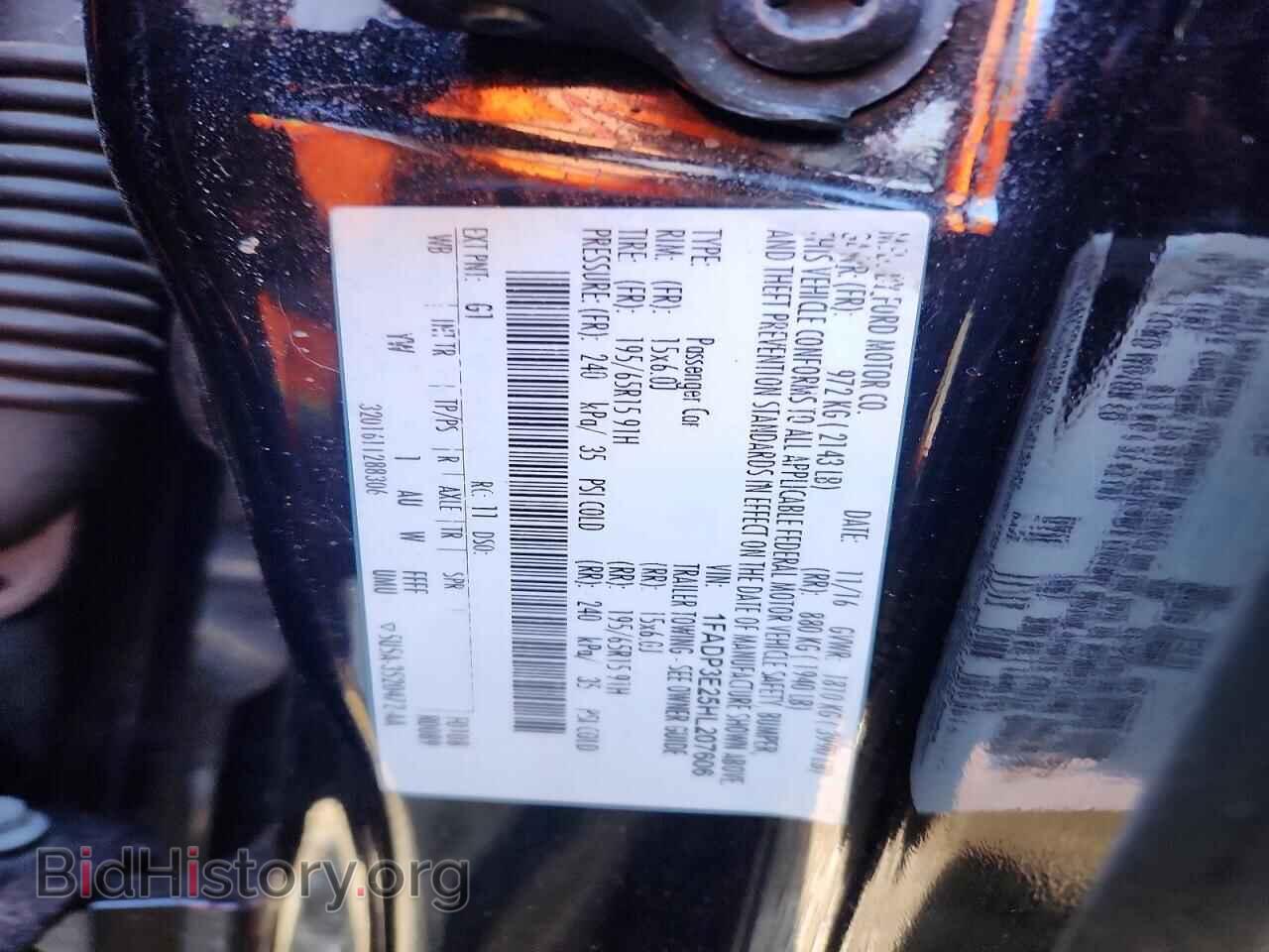 2017 FORD FOCUS - VIN: 1FADP3E25HL207606 - Фото 13
