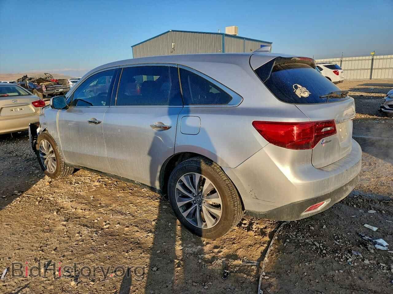2014 ACURA MDX - VIN: 5FRYD3H67EB020688 - Фото 2