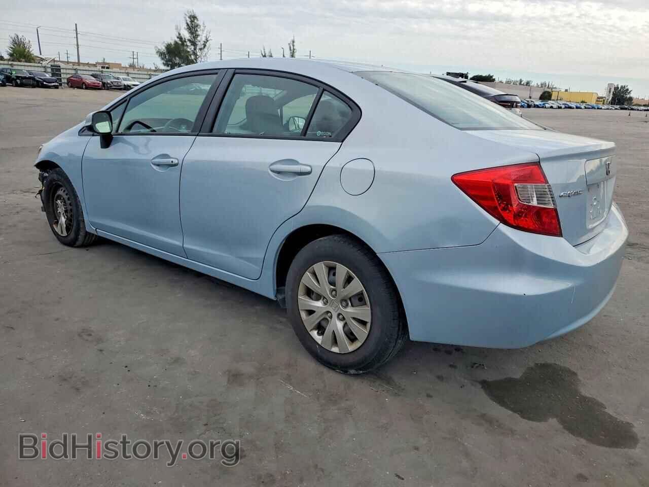 2012 HONDA CIVIC - VIN: 19XFB2F56CE077356 - Фото 2