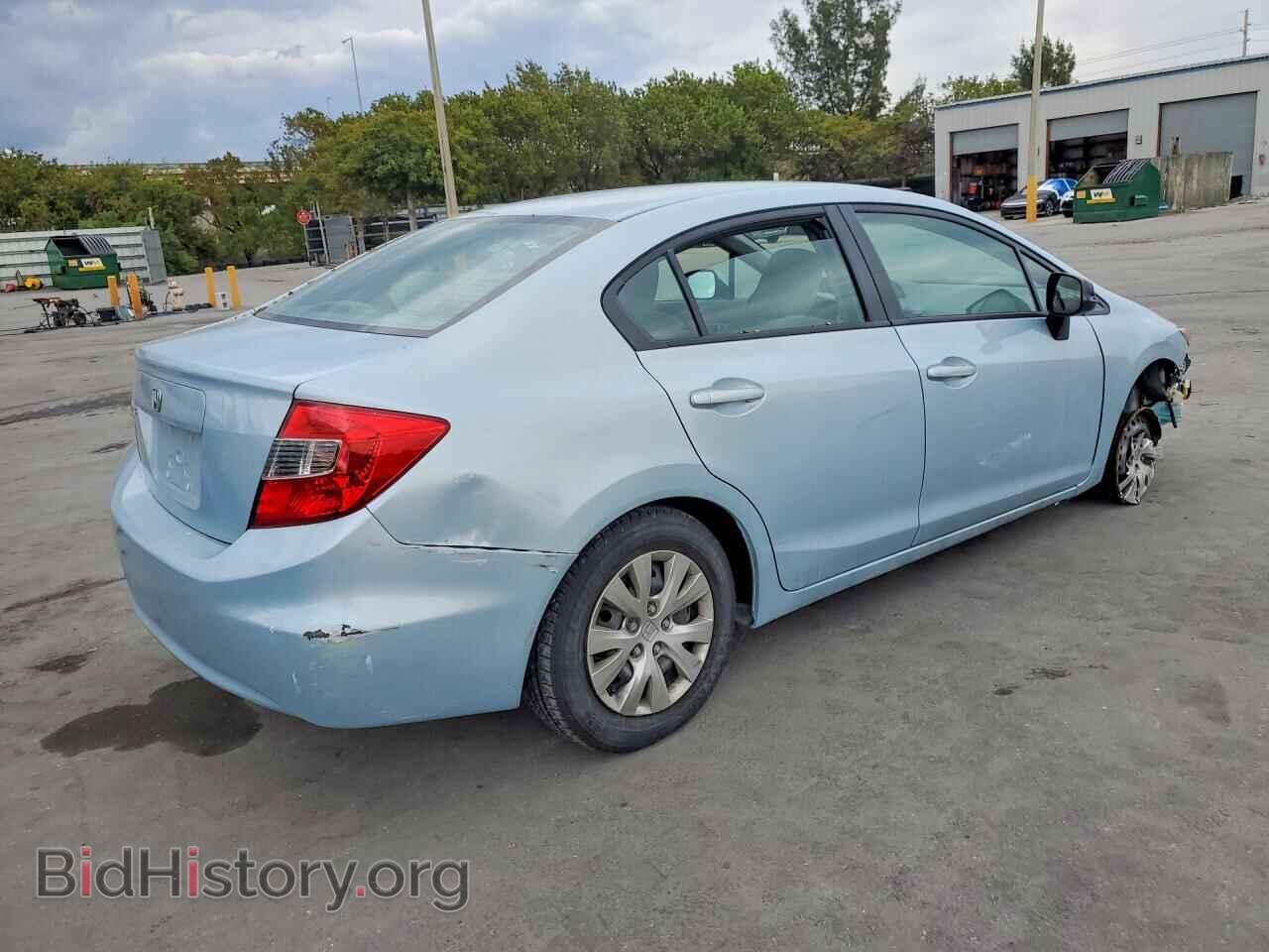 2012 HONDA CIVIC - VIN: 19XFB2F56CE077356 - Фото 3