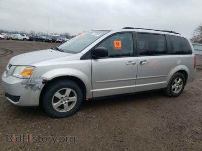 2010 Dodge CARAVAN Grand Cara, серебристый — VIN 2D4RN4DE1AR471705, Copart