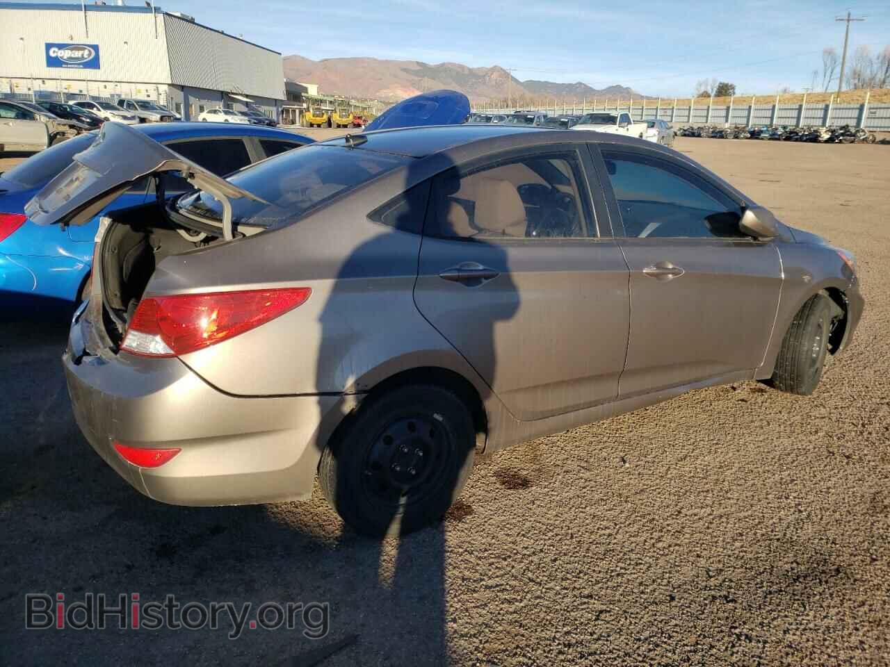 2014 HYUNDAI ACCENT - VIN: KMHCT4AE7EU636044 - Фото 3