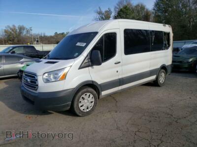 2017 Ford TRANSIT Transit T-, white — VIN 1FBAX2CM2HKA08258, Copart