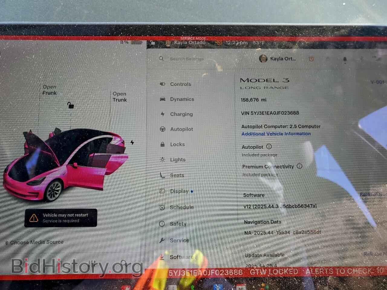 2018 TESLA MODEL 3 - VIN: 5YJ3E1EA0JF023688 - Photo 9