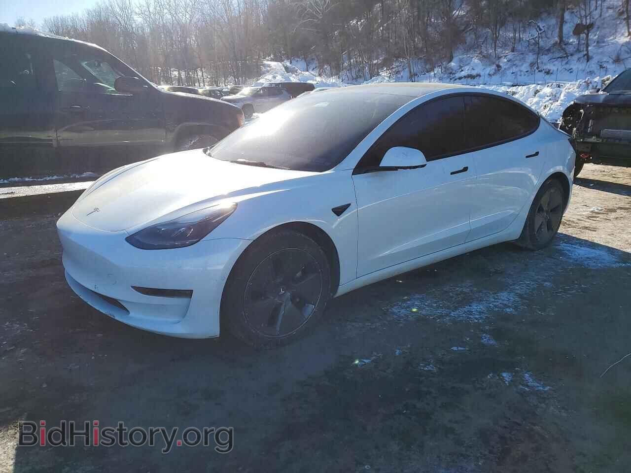 Photo 5YJ3E1EB0NF337145 - TESLA MODEL 3 2022