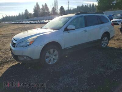2012 Subaru OUTBACK 2.5I Premium, white — VIN 4S4BRBCC4C3215718, Copart