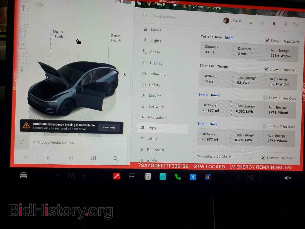 2026 TESLA MODEL Y - VIN: 7SAYGDEE1TF339126 - Фото 9