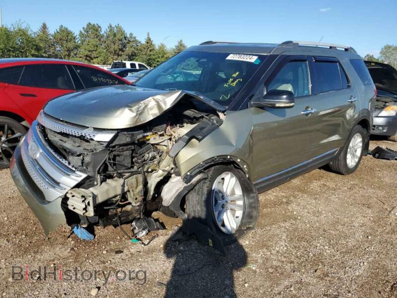 2012 Ford EXPLORER XLT (VIN 1FMHK8D86CGA15962) — фото 1 из 14, Copart, повреждение: передняя часть