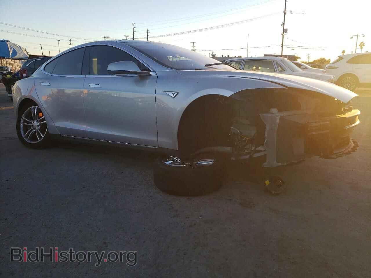 2014 TESLA MODEL S - VIN: 5YJSA1H12EFP61291 - Фото 4