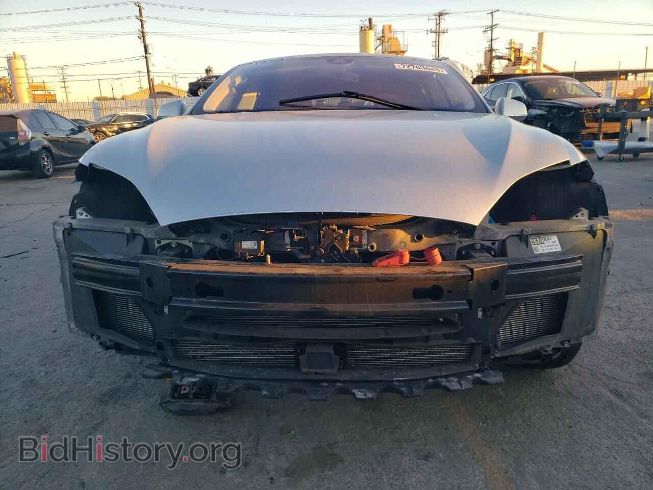 2014 TESLA MODEL S - VIN: 5YJSA1H12EFP61291 - Фото 5