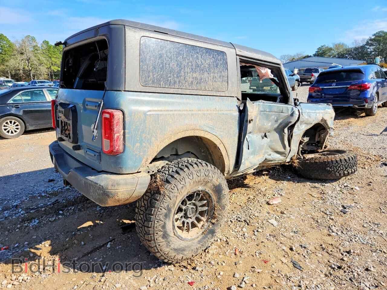 2022 FORD BRONCO - VIN: 1FMDE5CH7NLB42137 - Фото 3