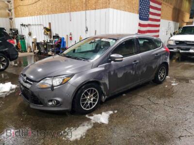 2012 Ford FOCUS Titanium, серый — VIN 1FAHP3N20CL436429, Copart
