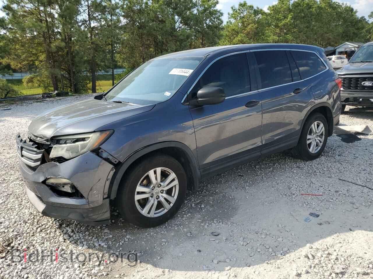 Фотография 5FNYF5H15GB033311 - HONDA PILOT 2016