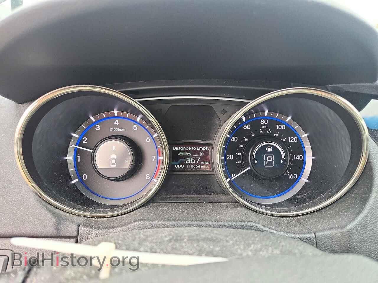 2011 HYUNDAI SONATA - VIN: 5NPEC4AC3BH125545 - Photo 9